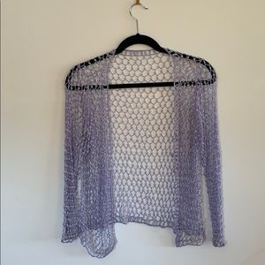 Beaded Crochet Jacket